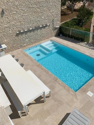 Villa Basthel Direct Aan Zee ,Verwarmd Zwembad En Sauna Барич-Драга Экстерьер фото